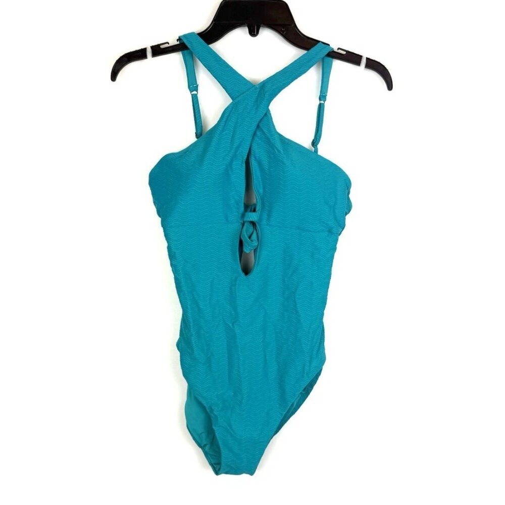 Becca Women’s Blue One Piece Swimsuit Size M